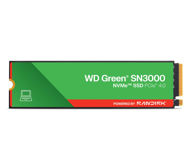 Sandisk 500GB M.2 PCIe Gen4 NVMe Green SN3000